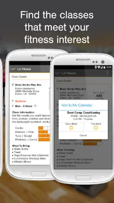 LA Fitness android App screenshot 2